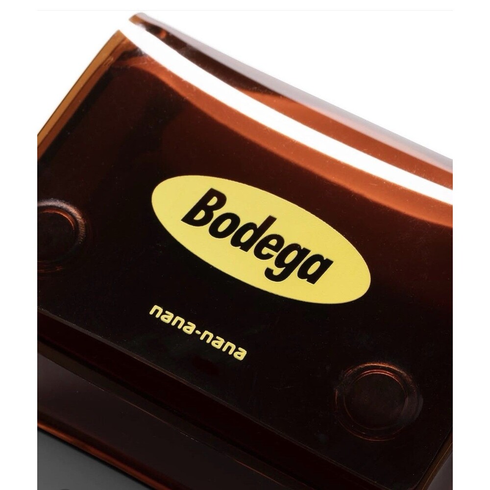 Bodega X Nana-Nana - A8 For Bodega Keychain in Brown / Yellow